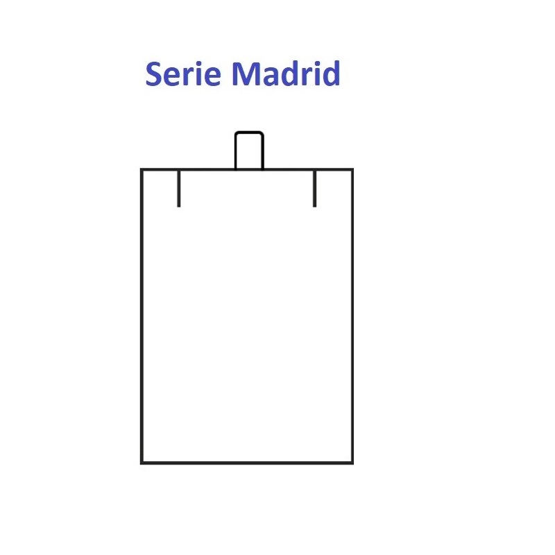 Estuche Madrid medalla/cadena 61x78x31 mm.
